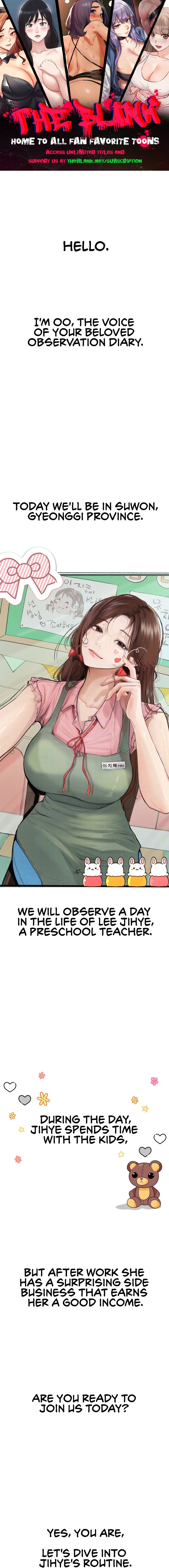 Observation Diary - Chapter 20 Page 1